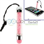 Small Diva Touchepen m. Jackstick Plug (lyser�d)